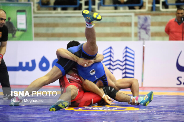 هفته چهارم لیگ برتر کشتی آزاد باشگاههای کشور در قائمشهر