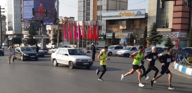 دوندههای پیشکسوت کارگری مازندران در آمل رقابت کردند