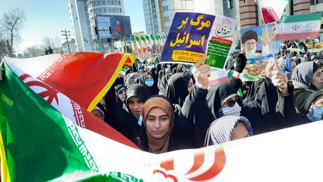 راهپیمایی ۲۲ بهمن در مازندران همزمان با کل کشور شروع شد