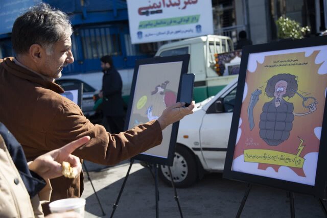 جلوه پر رنگ هنر در جشن انقلاب