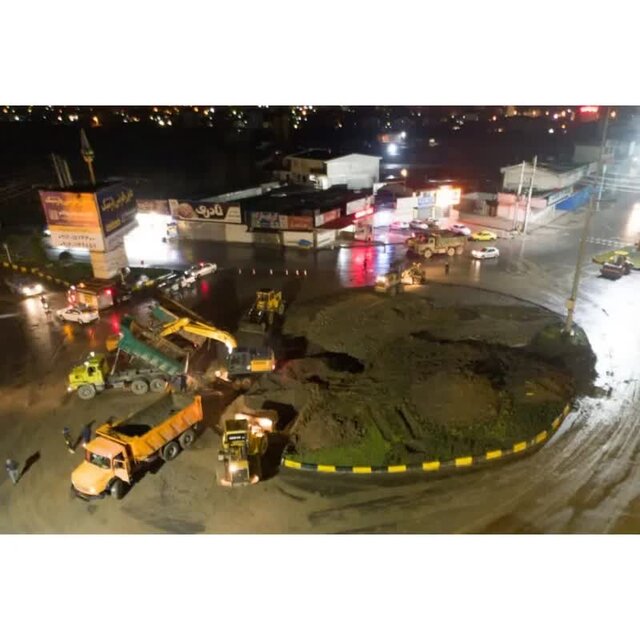 اجرای طرح تقاطع چراغ هوشمند در میدان کاسپین