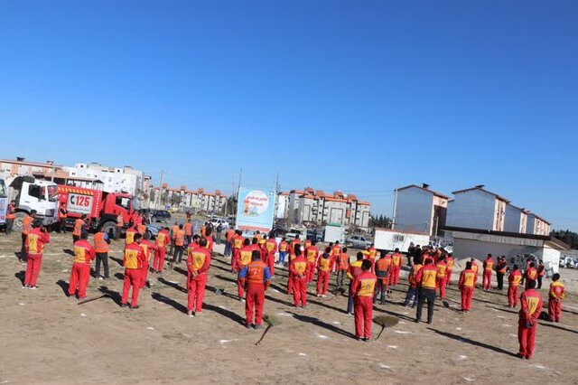 طرح زیباسازی محله برای استقبال از مسافران نوروزی در نکا