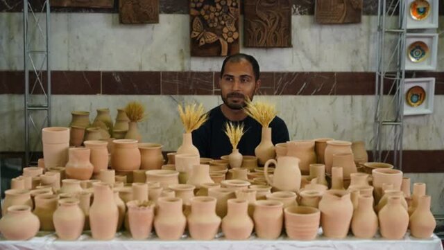 نخستین بازارچه و نمایشگاه نوروزی در محمودآباد برپا شد