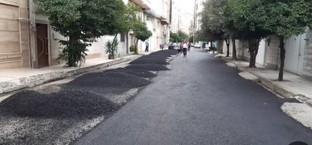 آغاز نهضت آسفالت در مناطق الحاقی شهر ساری