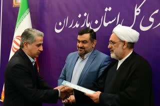 آیین تحلیف نخستین دوره داوران حرفهای در دادگستری مازندران برگزار شد