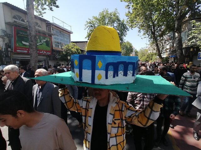 راهپیمایی روز جهانی قدس در مرکز مازندران/به روایت تصویر