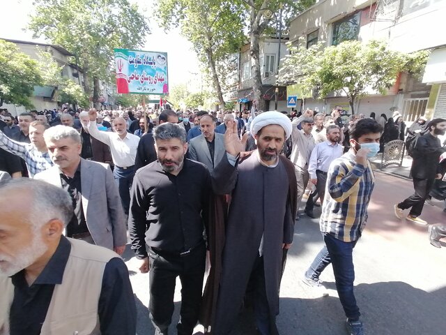 راهپیمایی روز جهانی قدس در مرکز مازندران/به روایت تصویر