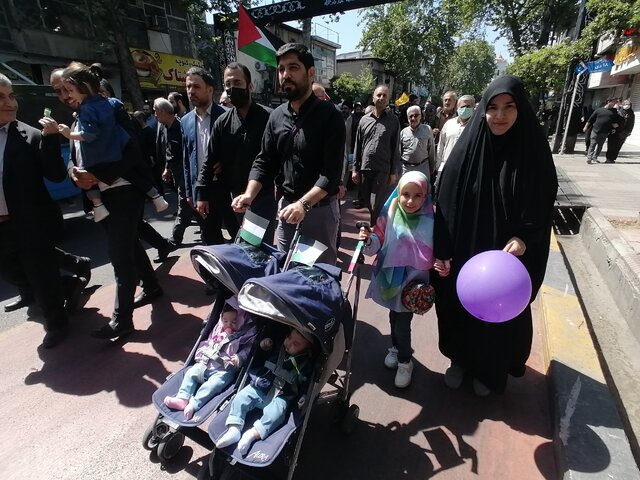 راهپیمایی روز جهانی قدس در مرکز مازندران/به روایت تصویر