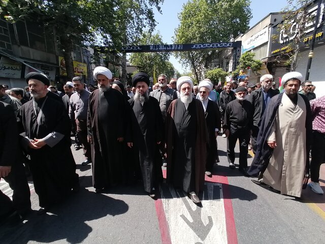 راهپیمایی روز جهانی قدس در مرکز مازندران/به روایت تصویر