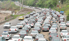 وضعیت ترافیکی در محورهای سه گانه شمال کشور روان است