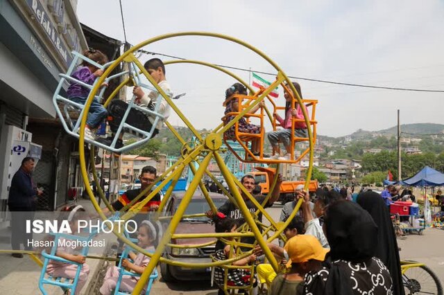 بازار سنتی عید فطر در زیراب شهرستان سوادکوه/به روایت تصویر