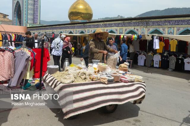 بازار سنتی عید فطر در زیراب شهرستان سوادکوه/به روایت تصویر