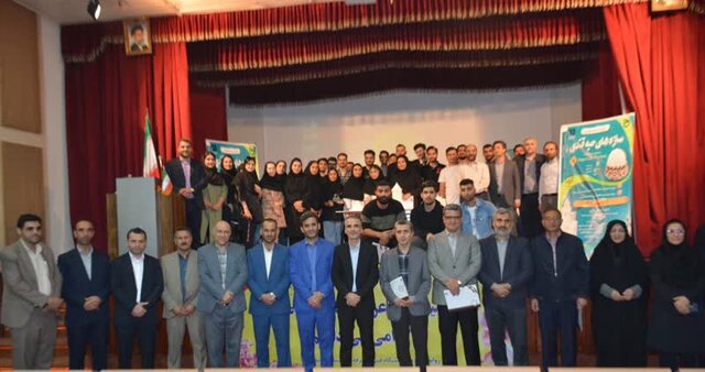 کسب رتبه برتر دانشجویان در مسابقه مهارتی سازههای حبه قندی مازندران