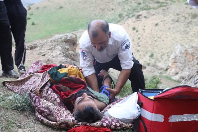 سقوط گردشگرجوان از ارتفاعات چرات سوادکوه