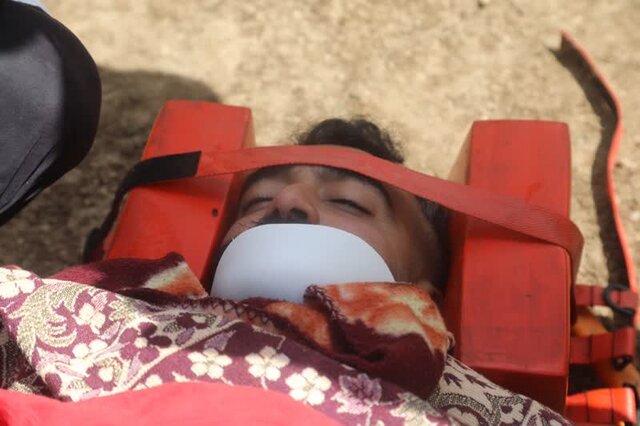 عکس از حسن مقدسی سقوط گردشگرجوان از ارتفاعات چرات سوادکوه