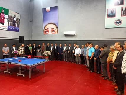 بزرگترین سالن تخصصی تنیس روی میز شمال کشور در بابل به بهره برداری رسید