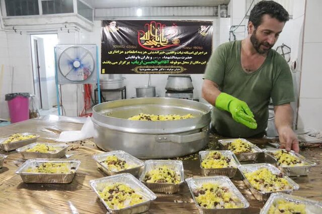 موقوفهای ۱۱۰ ساله در آمل در خدمت سوگواران حسینی