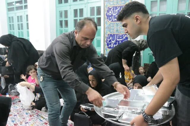 موقوفهای ۱۱۰ ساله در آمل در خدمت سوگواران حسینی