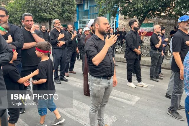 اجتماع عزاداران حسینی در میدان آستانه بابل+تصاویر