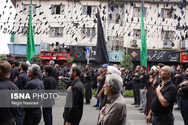 اجتماع عزاداران حسینی در میدان آستانه بابل+تصاویر