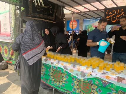 اجتماع بزرگ عزاداران حسینی در "امام زاده قاسم" محمودآباد +تصویر