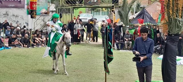 آئین تعزیه خوانی در دودانگه ساری با قدمتی بیش از ۱۵۰ سال