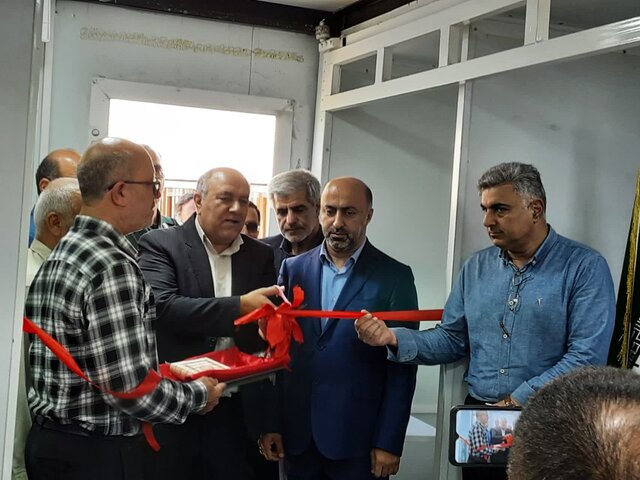 افتتاح و راه اندازی سامانه سیار خونگیری در شهرستان نکا