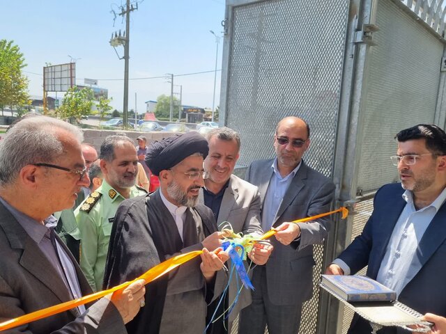 افتتاح دکل BTS مخابراتی همراه اول در روستای لامیزده محمودآباد