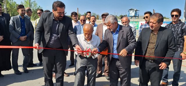 افتتاح و کلنگزنی ۲۸ پروژه عمرانی در شهر سرخ رود