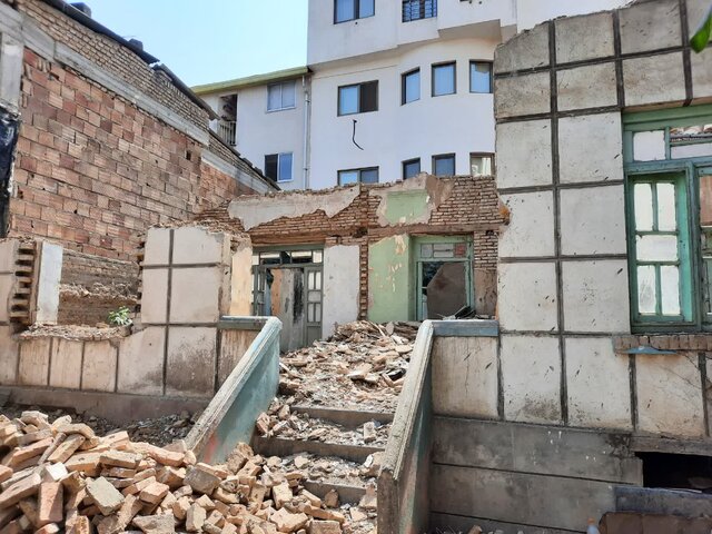 مرگ تدریجی خانه قاجاری "کیومرث میرزا" در ساری