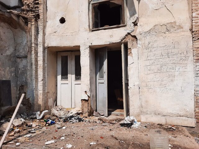 مرگ تدریجی خانه قاجاری "کیومرث میرزا" در ساری