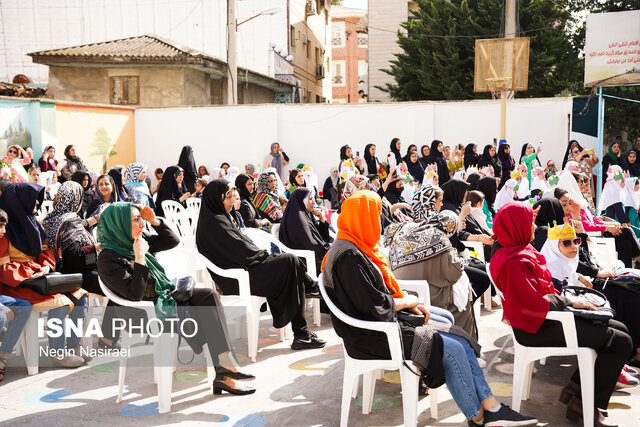 جشن شکوفه‌ها در مدارس ابتدایی شهرستان بابل برگزار شد+تصویر