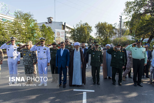 رژه نیروهای مسلح در مازندران برگزار شد