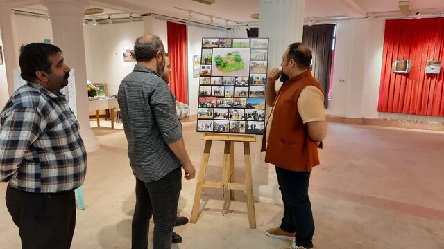 کاوشهای باستانشناسی تپه "قلاکتی" مازندران در نمایشگاه عکس آمل به نمایش درآمد