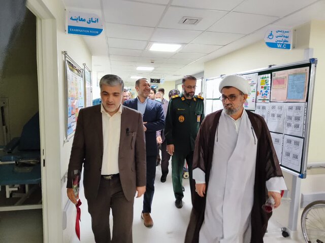 ترخیص بیماران نیازمند بیمارستان رازی قائمشهر از محل نیت واقف