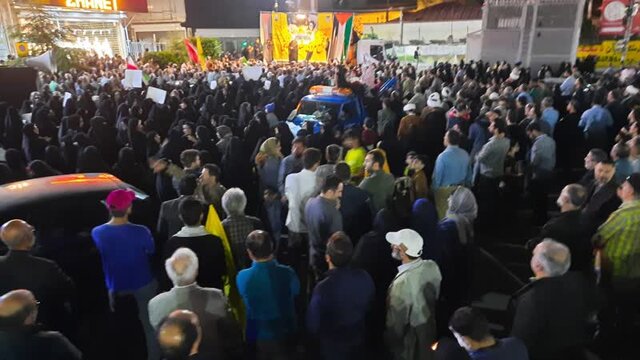 اعلام انزجار مردم پایتخت علویان از جنایت صهیونیستها در غزه