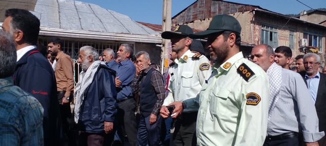 راهپیمایی مردم سوادکوه در حمایت از مظلومیت غزه و محکومیت رژیم کودککش اسرائیل