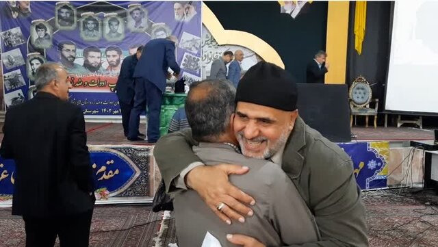 دیدار حماسهسازان جنگی در همایش تیپ ادوات و ضد زره استانهای شمالی ایران در آمل