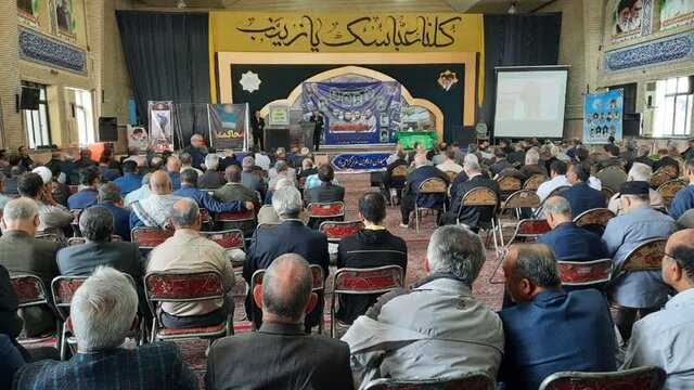 دیدار حماسهسازان جنگی در همایش تیپ ادوات و ضد زره استانهای شمالی ایران در آمل