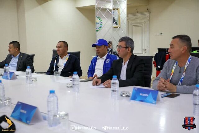 نشست هماهنگی بازی نساجی ایران و نوبهار ازبکستان برگزار شد