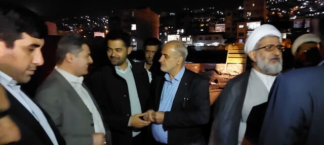 بازدید معاون سازمان ستاد بحران کشور از نقاط سیلزده زیراب