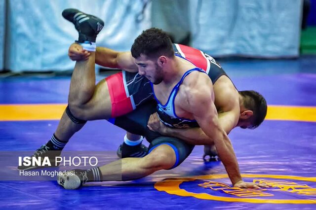 گزارش تصویری لیگ برتر کشتی