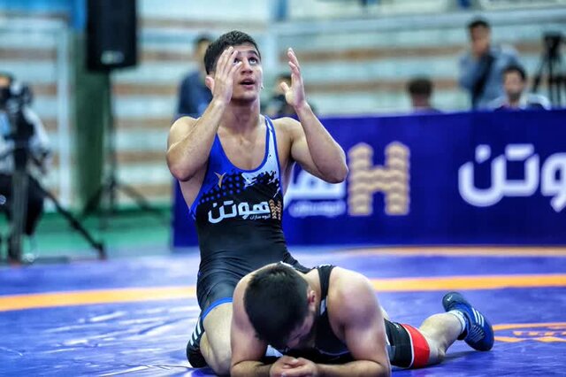 گزارش تصویری لیگ برتر کشتی