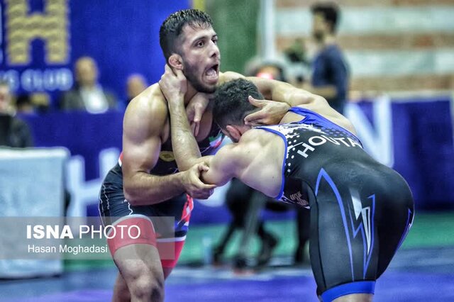 گزارش تصویری لیگ برتر کشتی