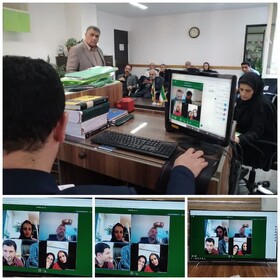 برگزاری جلسه دادرسی الکترونیک با کشورهای انگلستان و اسپانیا در استان مازندران