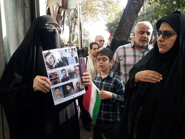 اجتماع باشکوه مردم ساری در حمایت از مردم غزه و محکومیت جنایتهای رژیم صهیونیستی