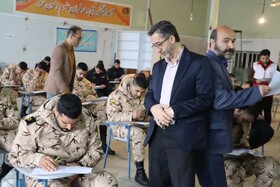شرکت بیش از۳۰۰ نفر در مسابقات مهارتی کارکنان وظیفه نیروهای مسلح در مرحله استانی