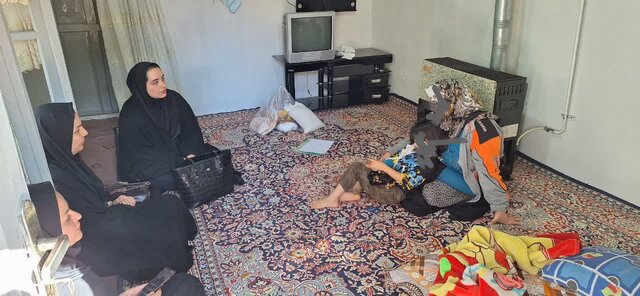 برگزاری اردوی جهادی بنیاد خیریه آبشار عاطفههای مازندران در سوادکوه