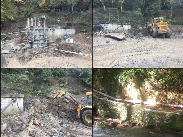 آبرسانی به روستاها از سد شهید رجایی ساری