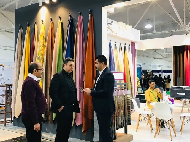 برگزاری اولین نمایشگاه تخصصی صنعت نساجی و صنایع وابسته در مازندران +تصاویر